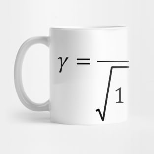 Lorentz Factor - Special Relativity And Physics Mug